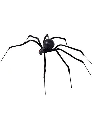 Araignée Veuve Noire suspendue au plafond pour transformer votre salon en maison hantée