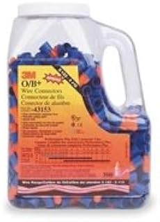 3M - O/B+JUG - Wire-Nut - O/B - Orange With Blue Skirt - Wire Connector - (Jug of 500)