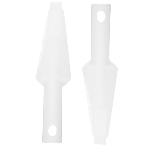 FRCOLOR 2pcs Self-Wringing Mop Scrapers Microfiber Dust Mop for Hardwood Floors