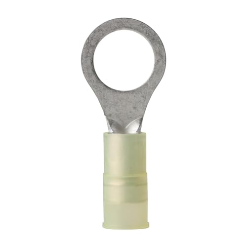 0.38 in. 12-10 AWG Nylon Ring Terminal - Pack of 25