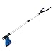 HAOHUI Pinza Telescopica, Pinza Pieghevole 82CM, Pinza Telescopica Pieghevole 82CM, Pinza, Raccoglitore di Immondizia, Raccoglitore di Immondizia Grabber Superiore, Adatto per Anziani (Blue)
