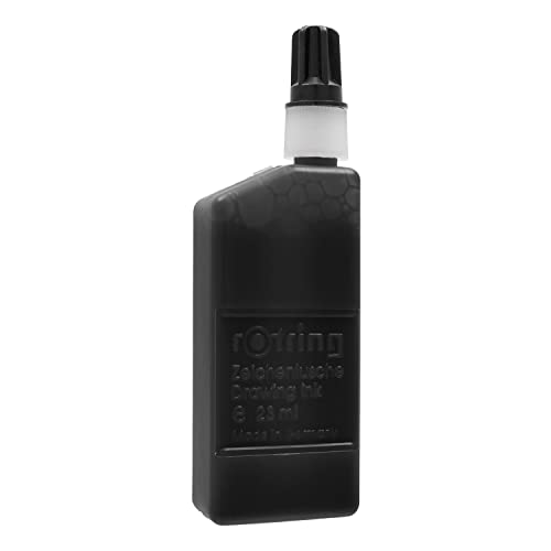 Image of Rotring Isograph and Variant Drawing Ink - 23 ml Bottle Black