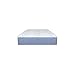 Colchão Solteiro Sleep Max Espuma D45 88x188x18cm Branco/Azul - Castor glide