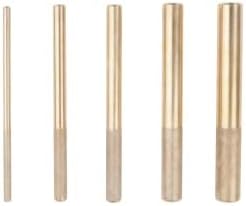 K Tool International KTI72970 5 Piece Drift Brass Punch Set