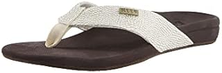 Reef Women's Sandals, Reef Ortho-Spring, Brown/White, 10