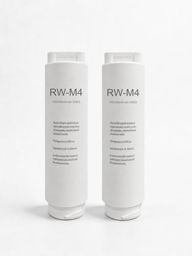 VIESTA® RW-M4 300G membrana RO pack doble filtro recambio original para RW240 ósmosis inversa | etapa filtración 2 y 3 | 2× membrana RO | 0,0001 µm | cambio 12–36 meses