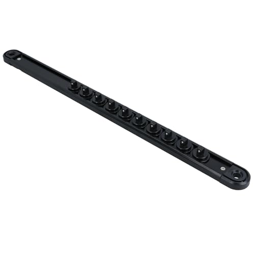 Rieles de almacenamiento magnéticos para herramientas con clips giratorios ajustables 3