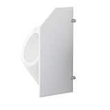 Public Toilet Partition for Men's Durable Wall-Mounted Men's Urinal Privacy Screen - Public Toilet Partition for Kindergartens, school，Shopping Malls, and Public Places 35.43x15.74x0.63 inch 1PCS