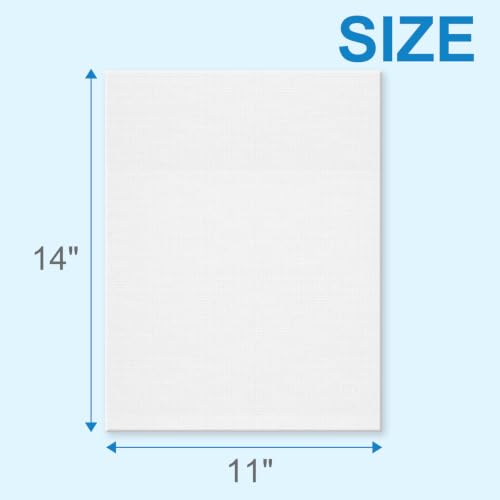 78 Pack of 8x10 Inch Flat Canvas Boards for Painting,Canvas Panels for Artist by DSUWAZU - Used condition - Image 2