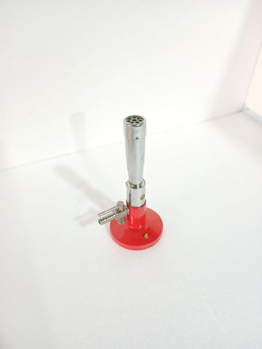 Voltriqs Bunsen Burner with Stopcock for Lab and home Use - ...