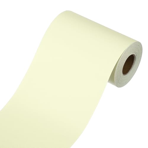 sourcing map Borde de papel pintado, bordes de papel tapiz para despegar y pegar, 3.9 x 393 pulgadas, cinta autoadhesiva para marco de espejo, para decoración de cocinas, dormitorios, baños, color