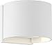 Nuvo 62/1465 Lightgate LED Sconce White Finish, 5W 3000K, 4.75x5.50x6.00