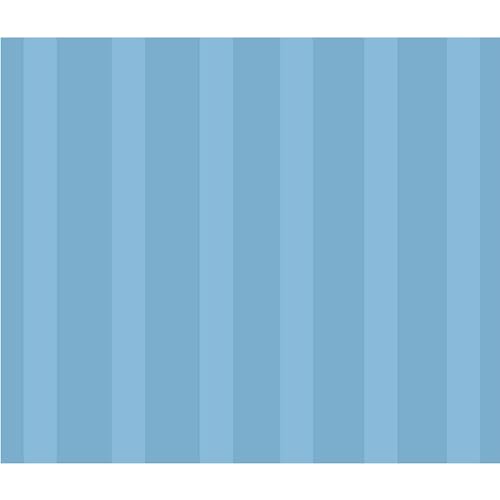 Image of Beautifull Designer Satan Striped Microfiber Double Bedsheet with Two Pillow Cover (Aqua Blue, Double)