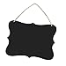 Duiaynke Wooden Blackboard Educational Toy Double Sided Hanging Black Board for Little Message and Holiday Decor or Home Decor and Kids Craft (2)