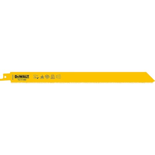 DEWALT - Lame scie sabre application spéciale Bi-métal, carbure de tungstène - Modèle: DT2333