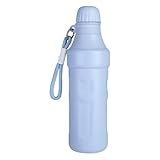 Bouteille sans fuite : équipée d'un joint de fermeture en silicone, cette bouteille offre une stabilité résistante à l'inclinaison et un joint étanche fiable, gardant les liquides en toute sécurité à l'intérieur, que vous soyez au travail, à la salle de sport ou que vous exploriez la nature en plein air.