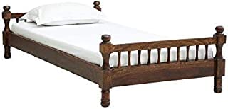 M.Ramiah Chetiaar Sons Generic Wooden Single Size Bed for Bed Room