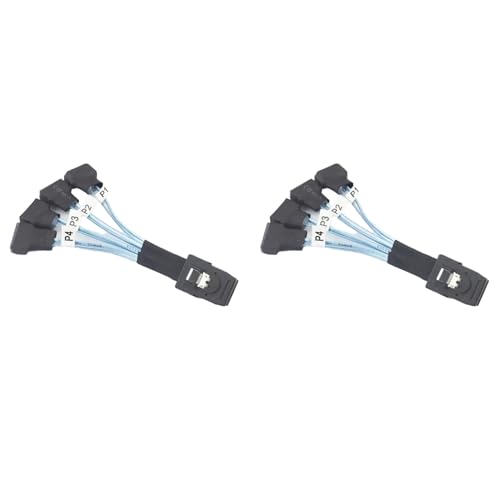 Hlsicnalm(wVL) 2X Mini SAS SFF-8087  4X IX 3.0 SSD f[^]P[u 1  4 0. Rs[^ P[u n[hEFA P[u