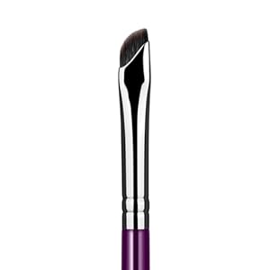 Eyeliner Brush, EIGSHOW Sickle Angled Gel Eyeliner Makeup Brush for Precise Eye Liner, Eyebrow, Eyelid with Ultra Thin Vegan Bristles (E865 Purple)