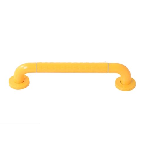 Barra de apoyo for bañera y ducha, for 15,7 pulgadas, seguridad accesible for baño, montada en la pared acero inoxidable moleteada(Yellow,50cm)
