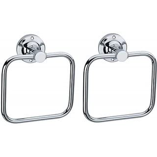 INDOROX Stainless Steel Soap Dish |Soap Stand Case | Soap Holder Dish for Bathroom (Set of 2) (Square) (SS Towel Holders 2) (B0BPHWNC2B) Amazon Price History, Amazon Price Tracker