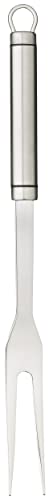 Professional Meat Carving Fork, Long Oval Handled, Stainless Steel, Essential Kitchen Accessory for Serving