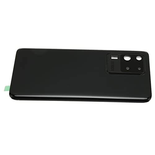 Wedinard Back Door Housing Replacement Phone Cover DIY Accessories Back Cover Self-Adhesive Waterproof for Phone Maintenance (Black)