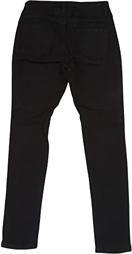 Image of ToBeInStyle Girl's Denim Easy Styling Classic Timeless Everyday Jeans Zip-Up Closure