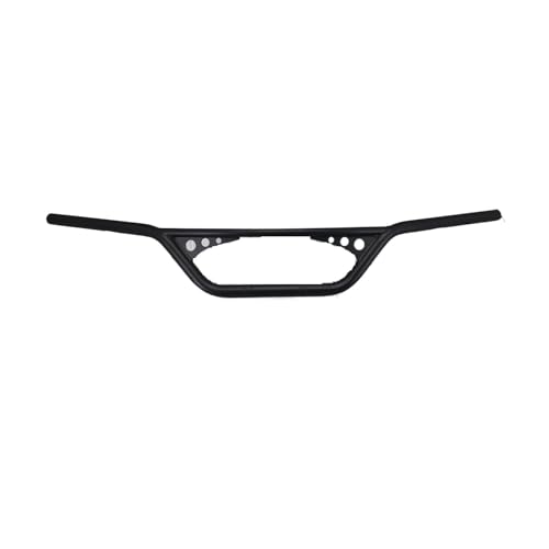 Guidon moto 22mm noir vintage pour éliminer les vibrations du custom