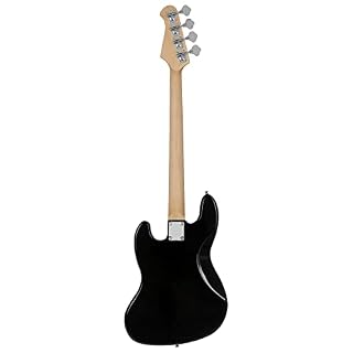 Rocktile Pro JB-30BK 70’s Deluxe Basse électrique (Noir) - Les Beatles, Paul McCartney, John Lennon, RIngo Starr, George Harrison Rocktile Pro JB-30BK 70's Deluxe Basse électrique (Noir) – Image 4