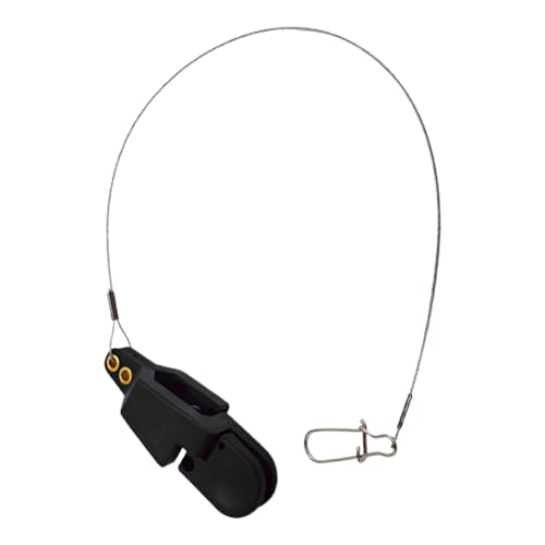 Generico Clip para hundidor – Clip de acero inoxidable de fijación para hundidor | Antideslizante de ABS para cepilladoras de cebo offshore en agua dulce y salada y peesca con cometa