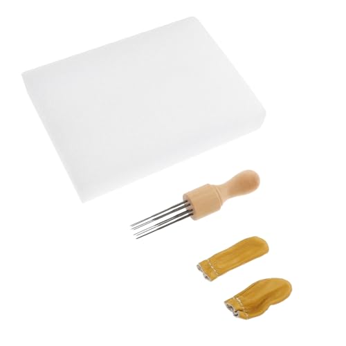 ARTIBETTER 1 Set Felting Needle Craft Kit with Felt Punch Needles for DIY Embroidery Projects Ergonomic Design and Lightweight for Comfortable Use Random Color