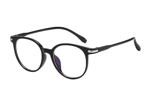 Image of OWL Blue Light Blocking Glasses for Women and Men - Retro Round Eyewear Anti Eyestrain Eyeglasses, UV Glare Filter Eyewear