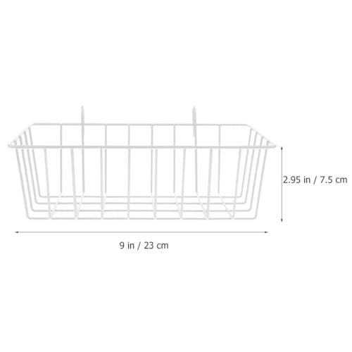 Comedero para conejos Cabilock de hierro blanco en pack de 2 unidades para pared 3
