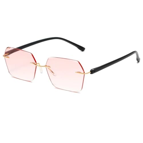 Lunettes de soleil unisexes style punk verres colorés pour l'été
