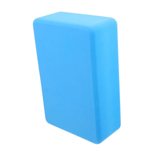 EXAOMBLE Eva Yoga Blocks Blue Foam High Density Exercise Blocks Nesting Bricks for Yoga and Pilates