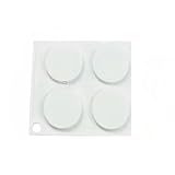 Molde para sello de cera (4/12/24 cm), de silicona, para manualidades, 4 rejillas