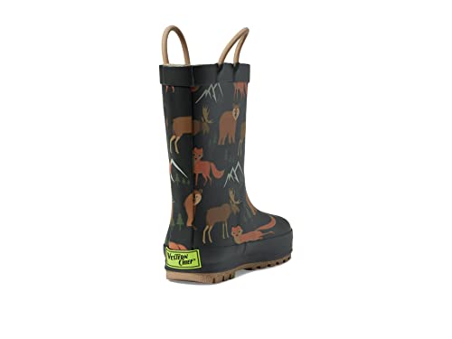 Western Chief Boy's Forest Friends Rain Boot (Toddler/Little Kid) Brown 12 Little Kid M #TOP4