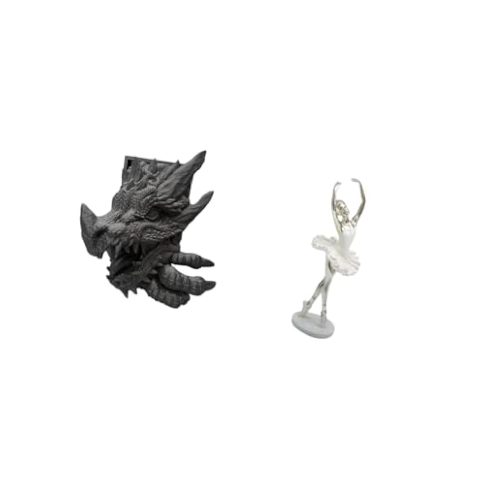 Dragon Bookend Book Support Decorative Art Sculpture