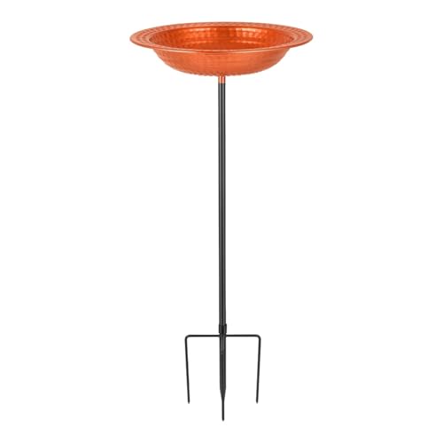 Batte d'oiseaux en fer forgé robuste, commode d'oiseau décorative pour l'extérieur - 8