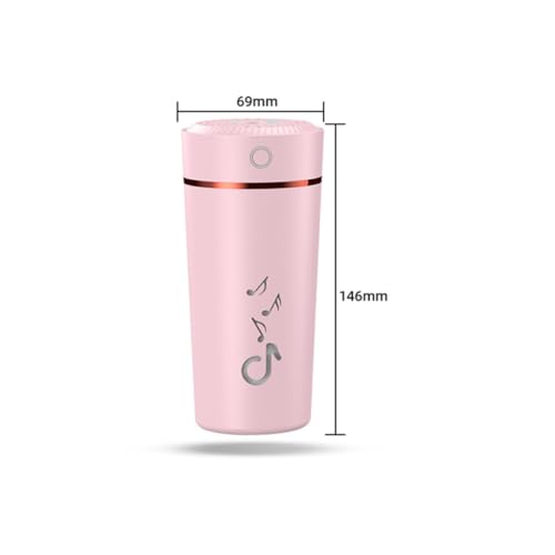 Mini humidificador USB con luz nocturna para aromaterapia miniatura 2