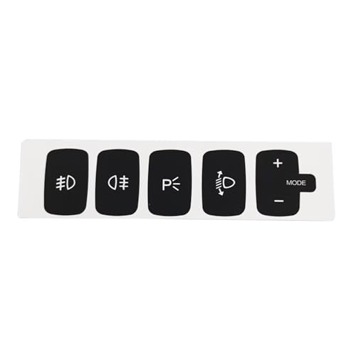 Autocollant pour bouton de lève-vitre Fiat Croma pour réparer les touches usées