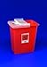 >Hing sharps cntnr 8 gal red. SharpSafety Chemotherapy Sharps Container
