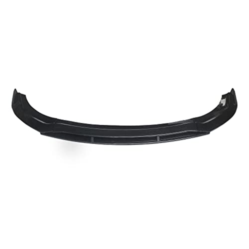 CHIESMA for Charger Front Lip Fit for Dodge Charger SRT Hellcat Scat Widebody 2020-2023,Front Splitter Bumper 4pcs ABS Painted Carbon Fiber Chin Extension Accessories