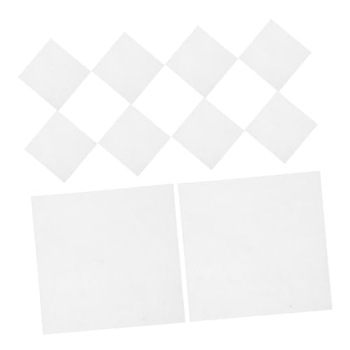 FUNOMOCYA Smooth Gloss Cellulose Lab Paper 500 Sheets 150mm Square Non-Stick Weighing Paper for Scale Balance