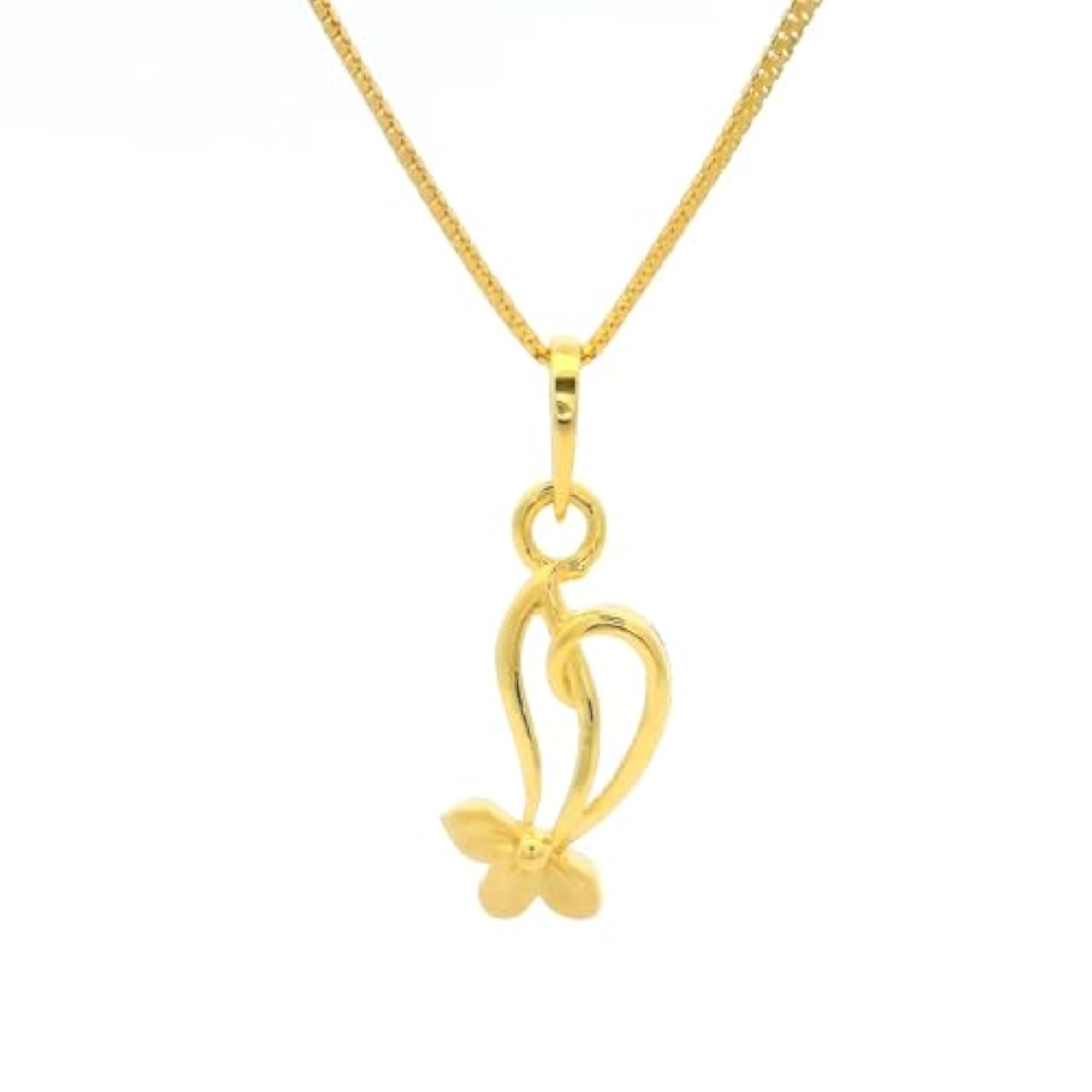 Women's 14KT Gold Pendant, Bold Statement