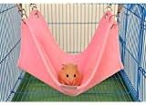 Keersi Winter Warm Comfortable Plush Hammock Swing Hanging Bed Nest House for Pet Syrian Hamster Gerbil Rat Mouse Chinchillas Guinea Pig…