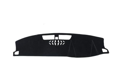 Tapis de tableau de bord pour Kodiaq sur mesure finition noire élégante