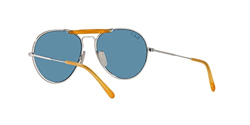 Image of Ray-Ban Unisex Rb8063 Titanium Aviator Sunglasses