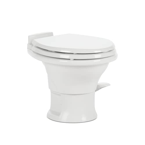 Dometic 302321681 320 Series Low Profile Toilet, White